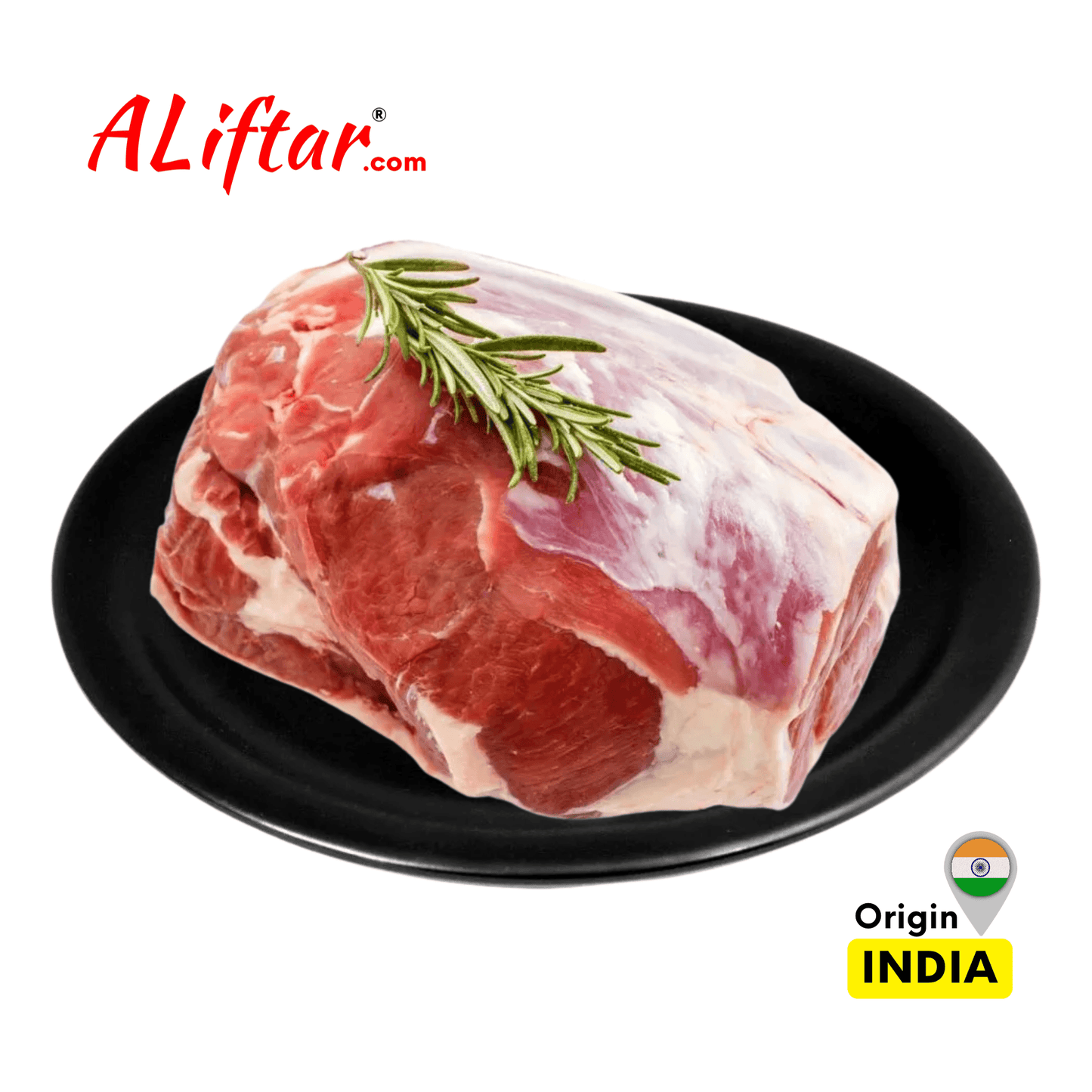 Indian Fresh Full Lamb Leg Boneless - 1kg