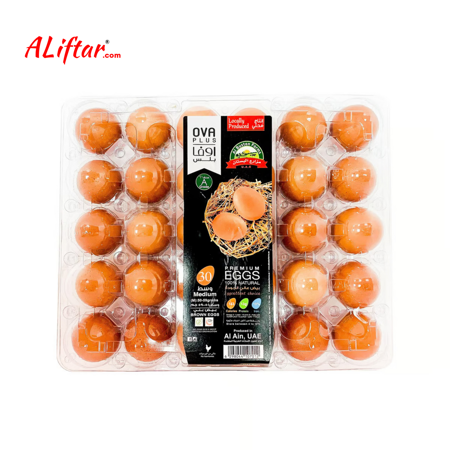 OVA Plus Medium Brown Eggs (30-Piece) 