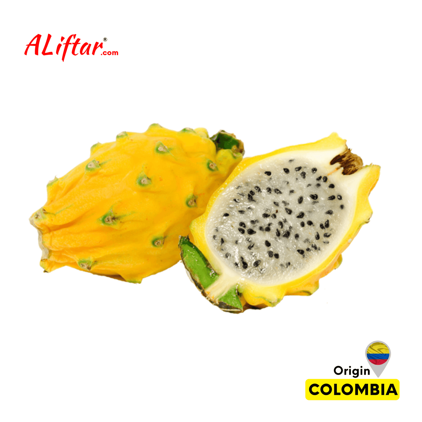 Dragon Fruit Pithaya / Yellow 1Pcs 200-250g