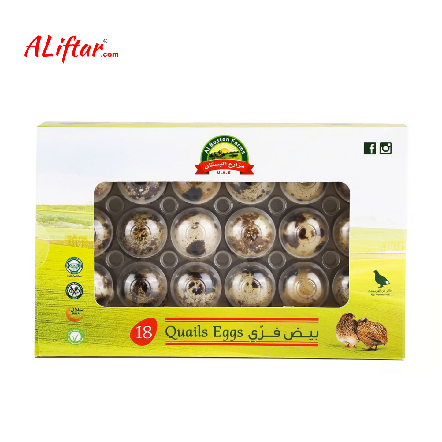 Al Bustan Quail Eggs (18-Piece)