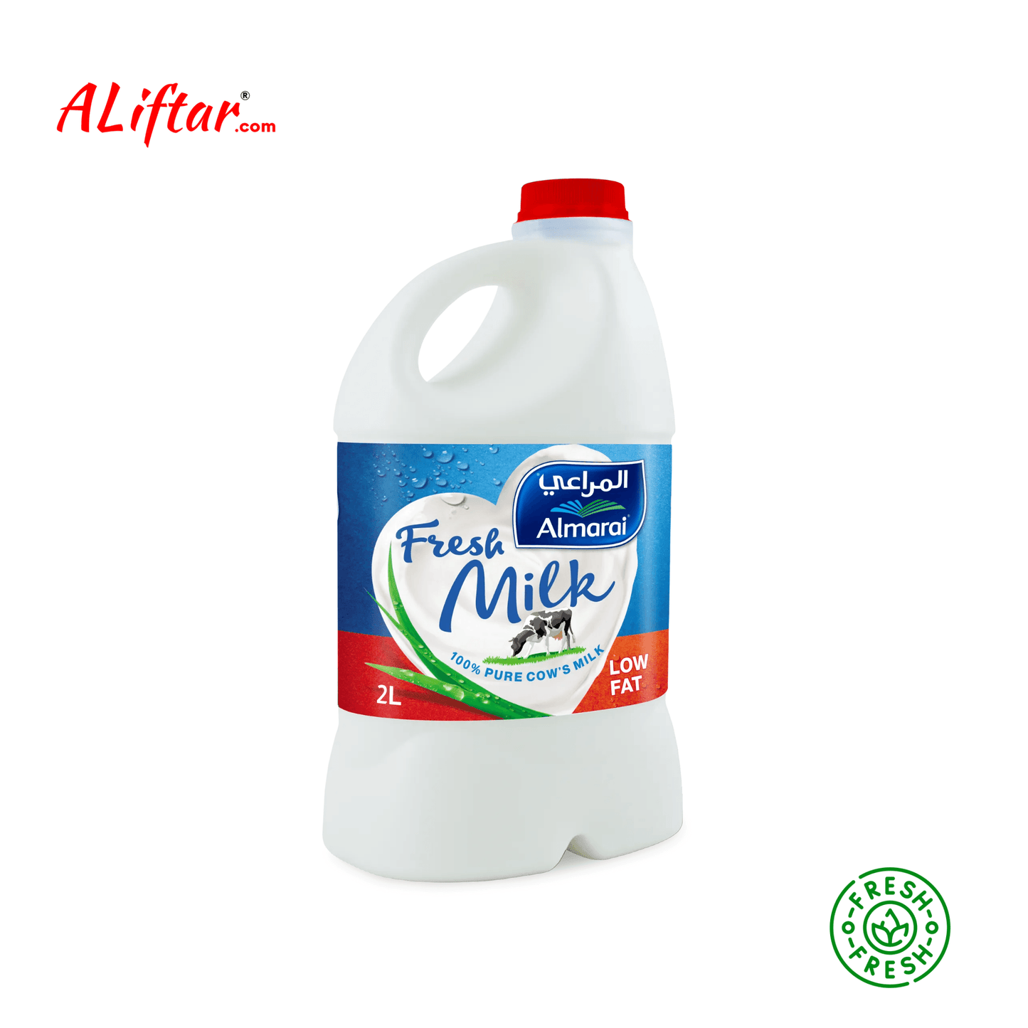 Fresh Low Fat Milk - 2 Litres | Almarai