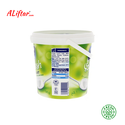 Yoghurt Fresh Low-Fat - 1 Kg | Almarai