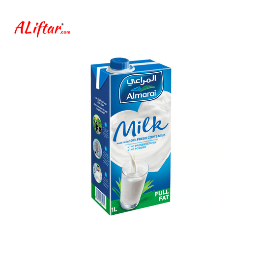 Full Fat Long Life Milk - 1 Litre | Almarai