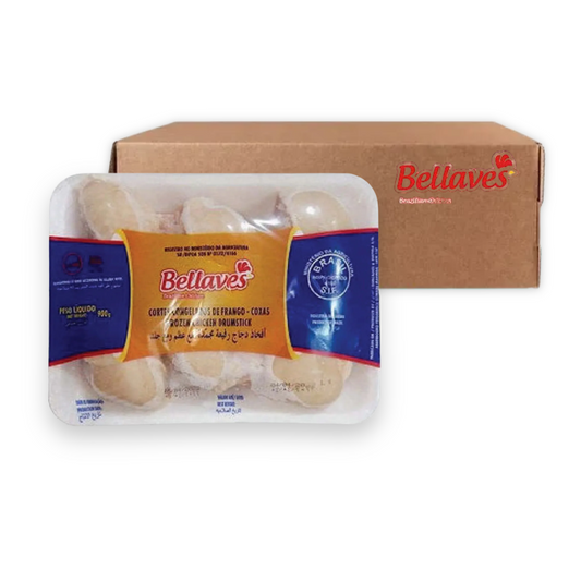 900g x 12 Pcs | Bellaves Chicken Drumstick | Frozen