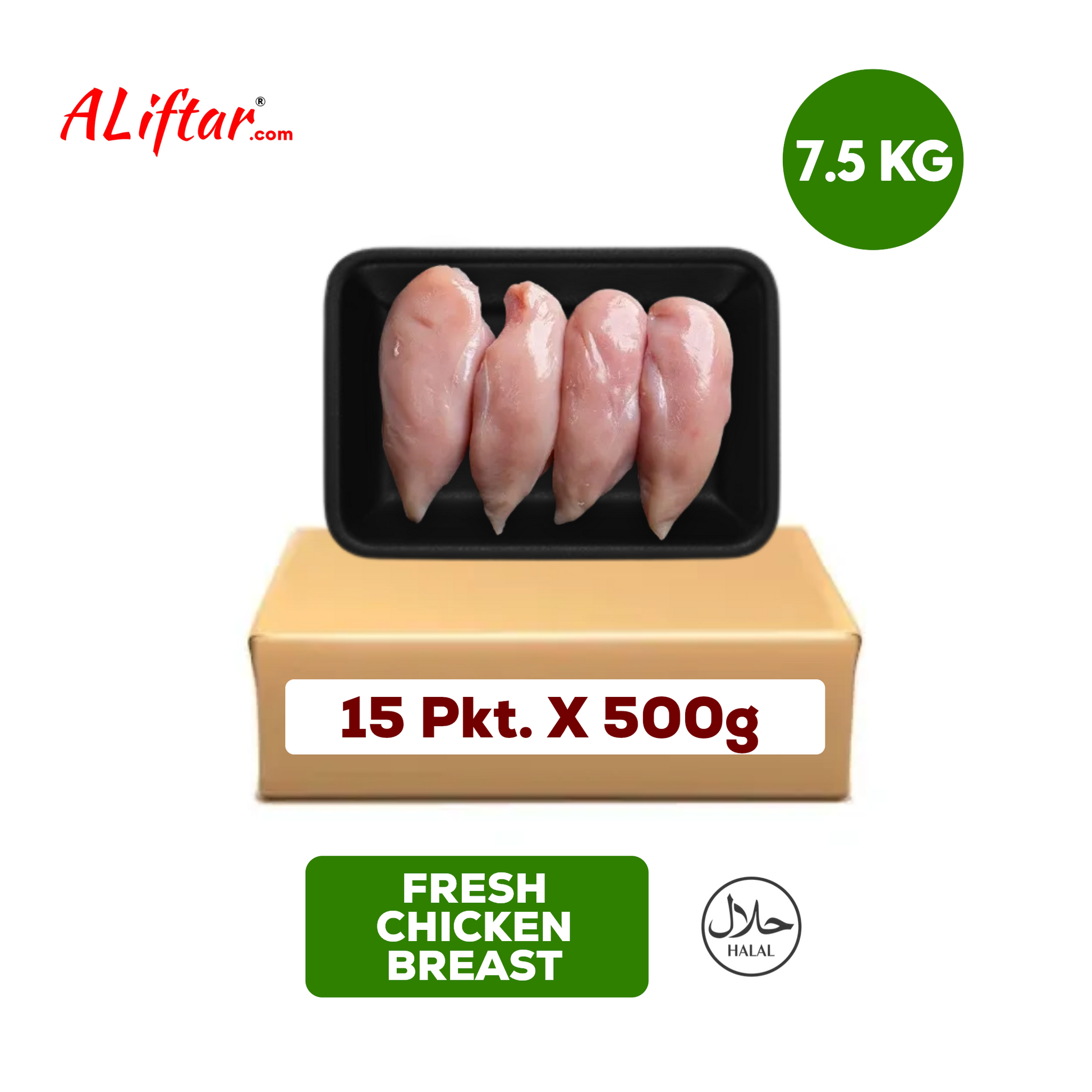 Fresh Chicken Breast | skinless | 7.5kg