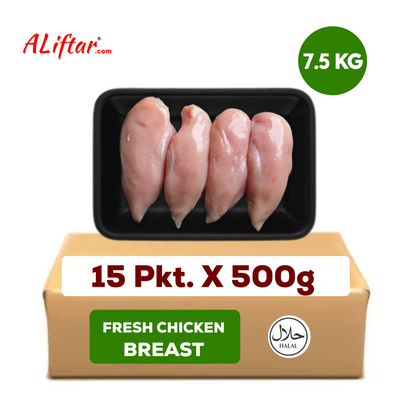 Fresh Chicken Breast | skinless | 7.5kg