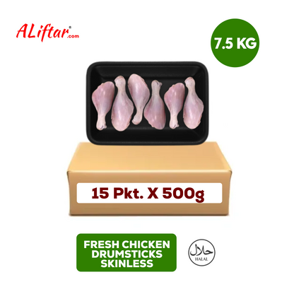 Fresh skinless chicken Drumsticks | 7.5kg