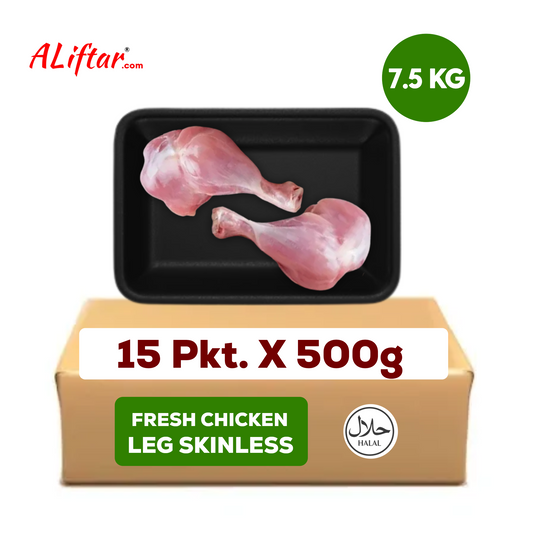 Fresh chicken legs skinless | 7.5kg