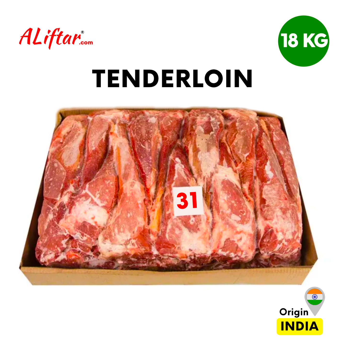 Frozen Beef Tenderloin Indian 18kg ALiFTAR frozen-beef-tenderloin-indian-18kg-aliftar
