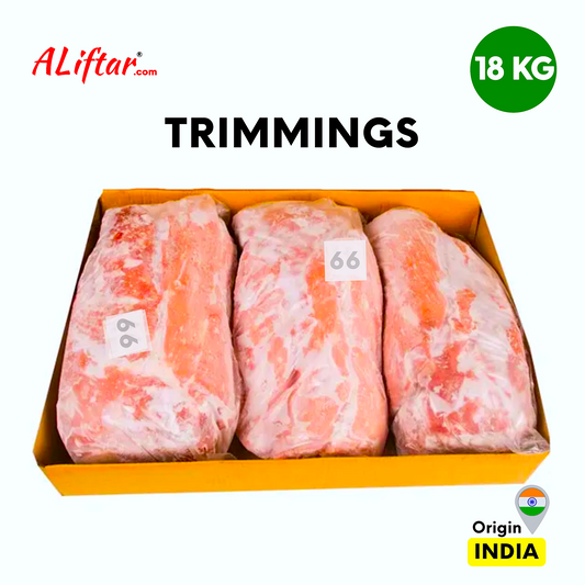 Frozen Trimmings Beef Indian | 18kg