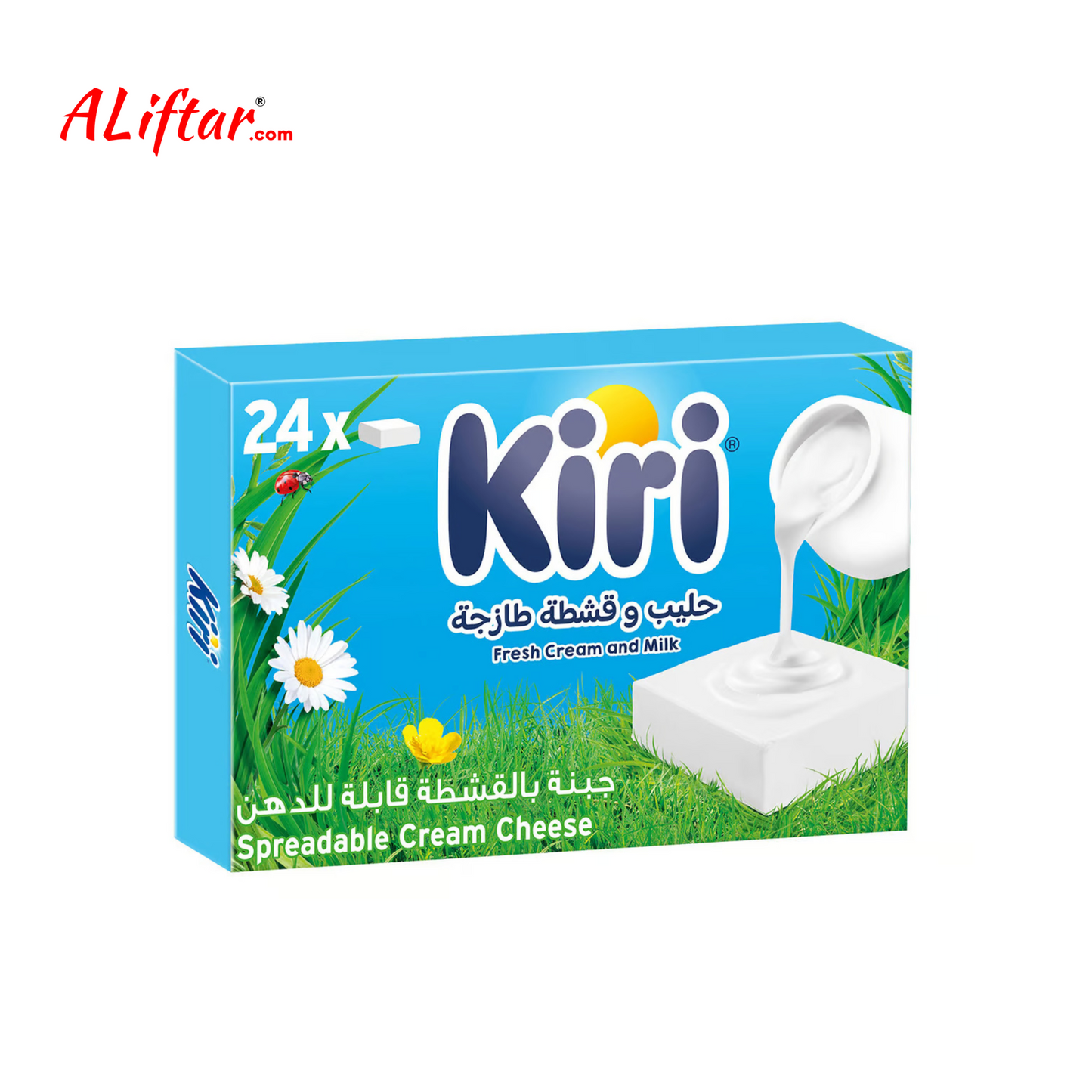 Kiri Spreadable Cream Cheese Square (24-Piece 800g Offer)