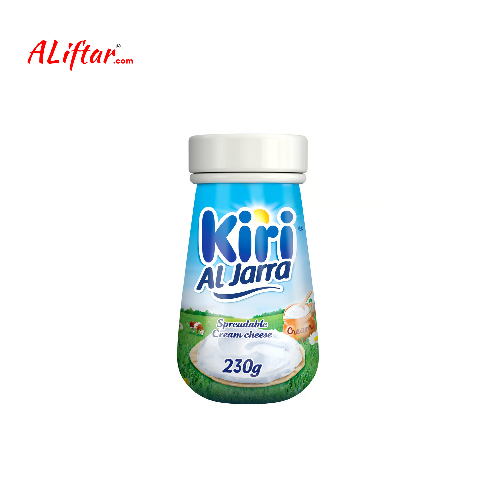 Kiri Spreadable Cream Cheese Jar 230g