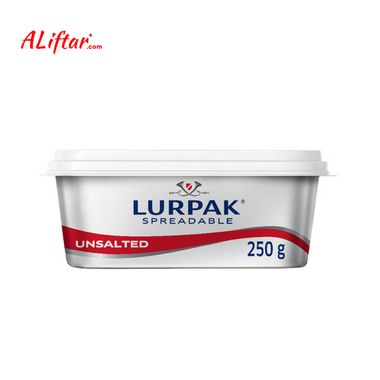 Lurpak Unsalted Butter Block 250g