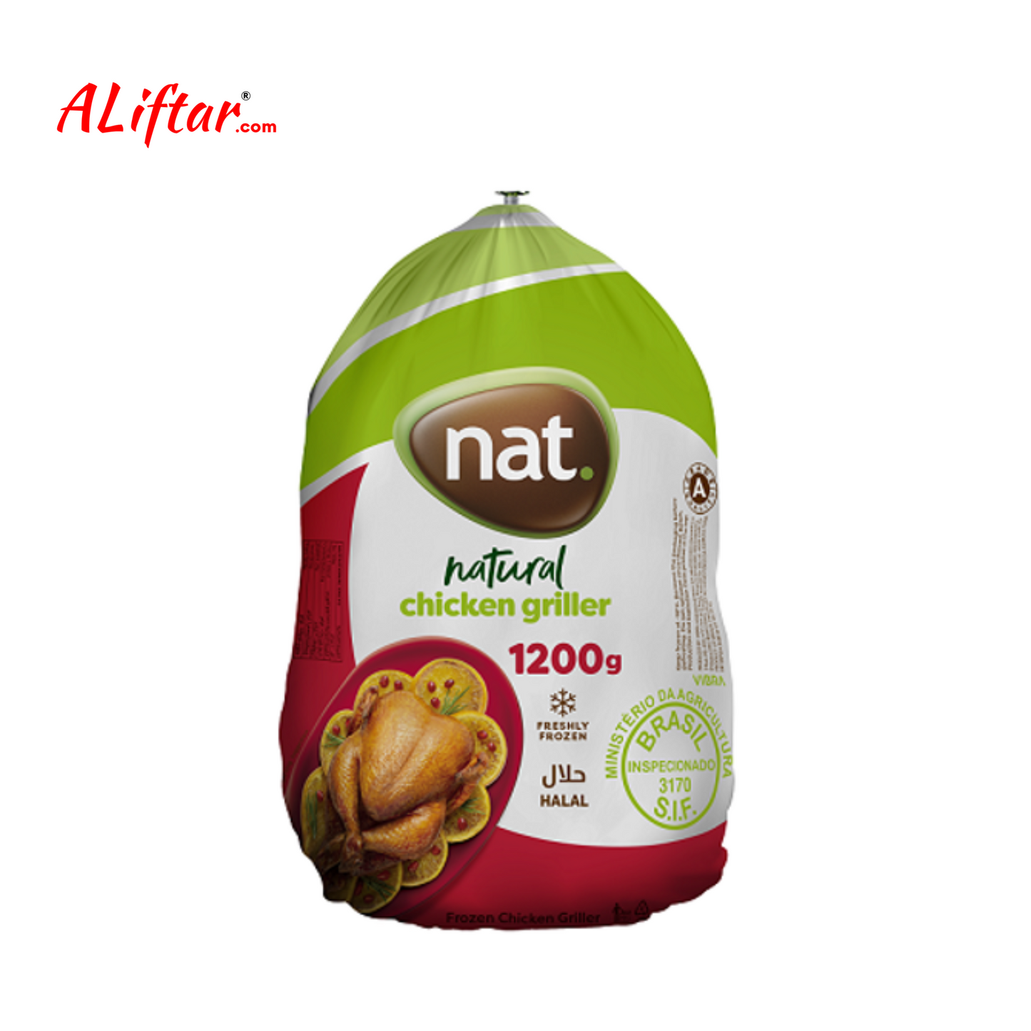 NAT Brazil Whole Chicken Griller (1200g)