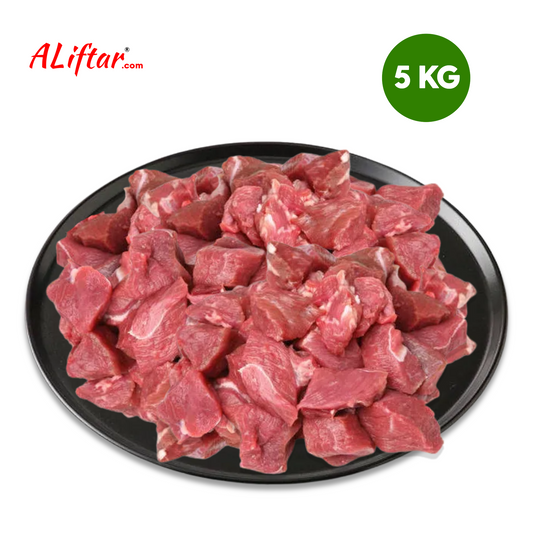 5kg | Fresh Beef Curry Cuts Boneless | Pakistan