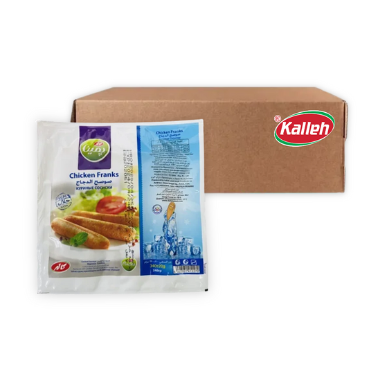 KALLEH | CHIKEN FRANK | FROZEN 24x340g